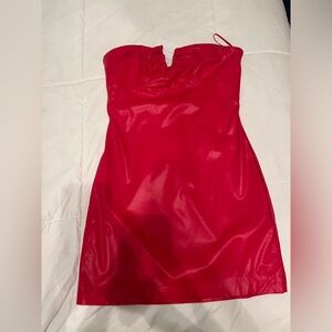American threads leather dress (new with tags)